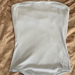 Baby blue bodysuit